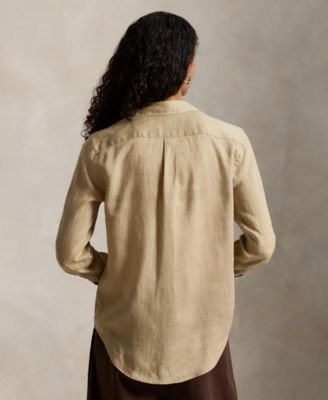 Women's Classic-Fit Linen Shirt