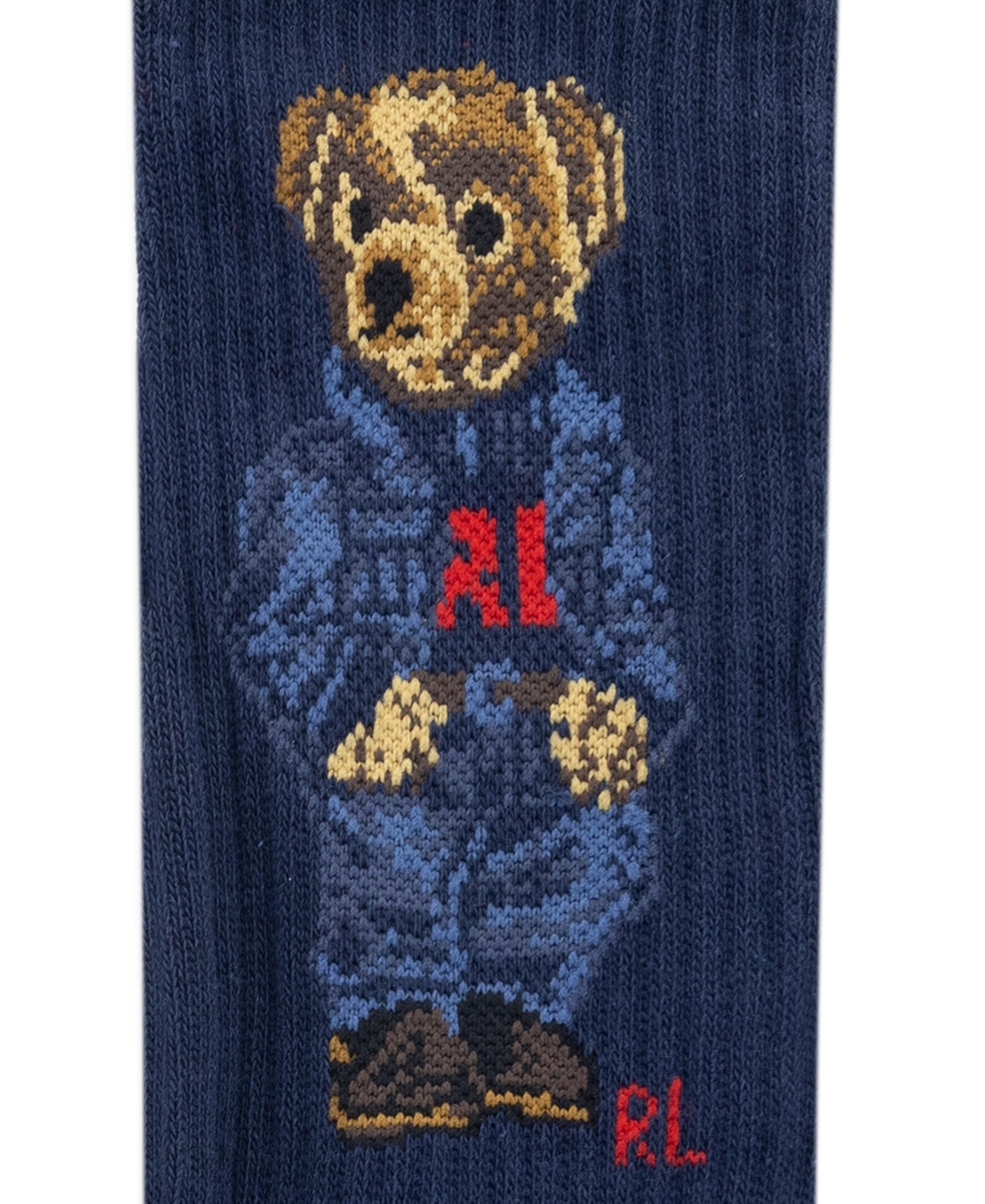 Polo Ralph Lauren Men's 6-Pack Bandana Bear Crew Socks