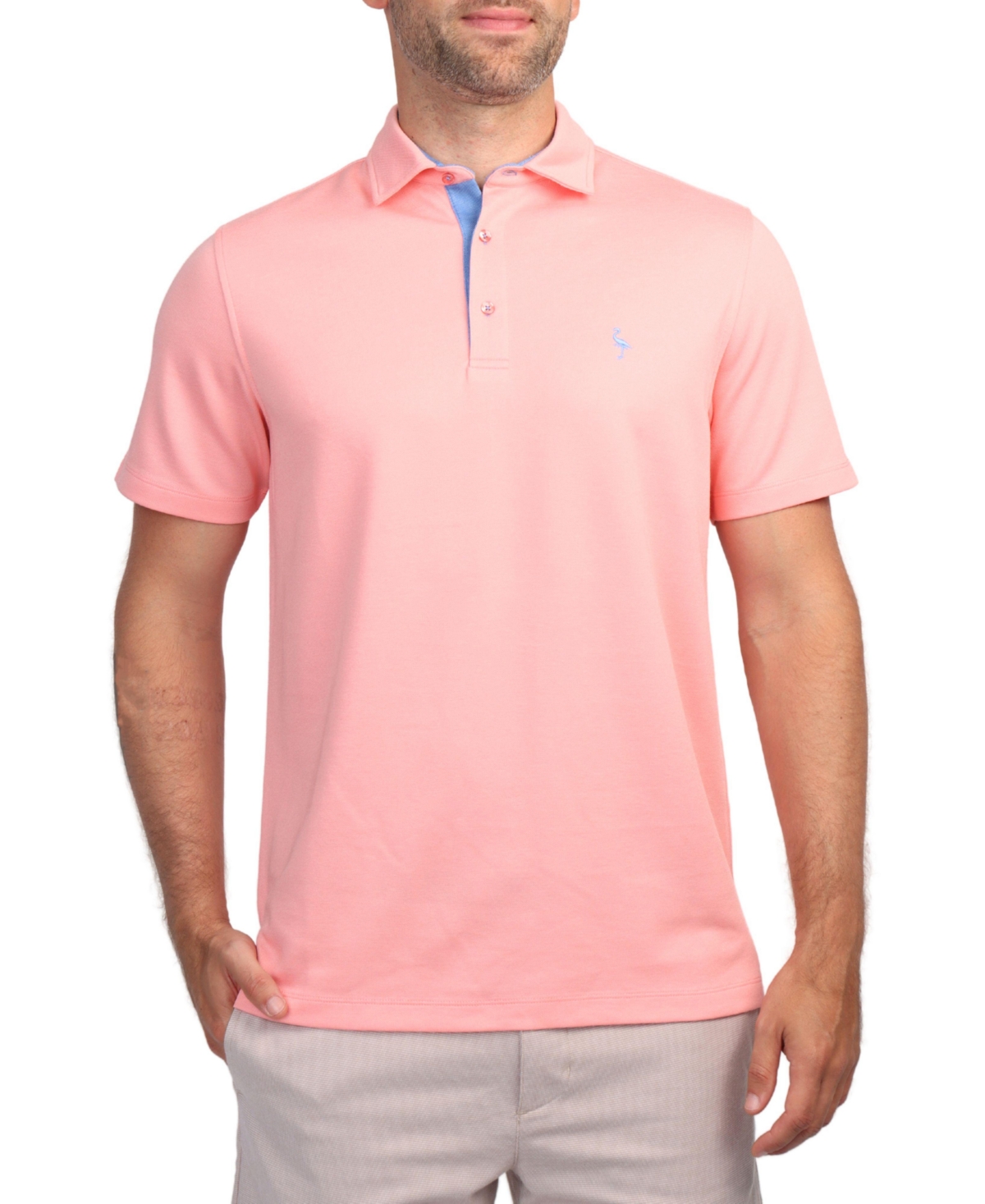 Tailorbyrd Men's Solid Modal Polo