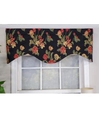 Luxurious Modern Design Classic Garland Regal Style Window Valance 50" x 17" Gold