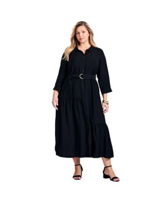 Women's Flora Belted Shirtdress