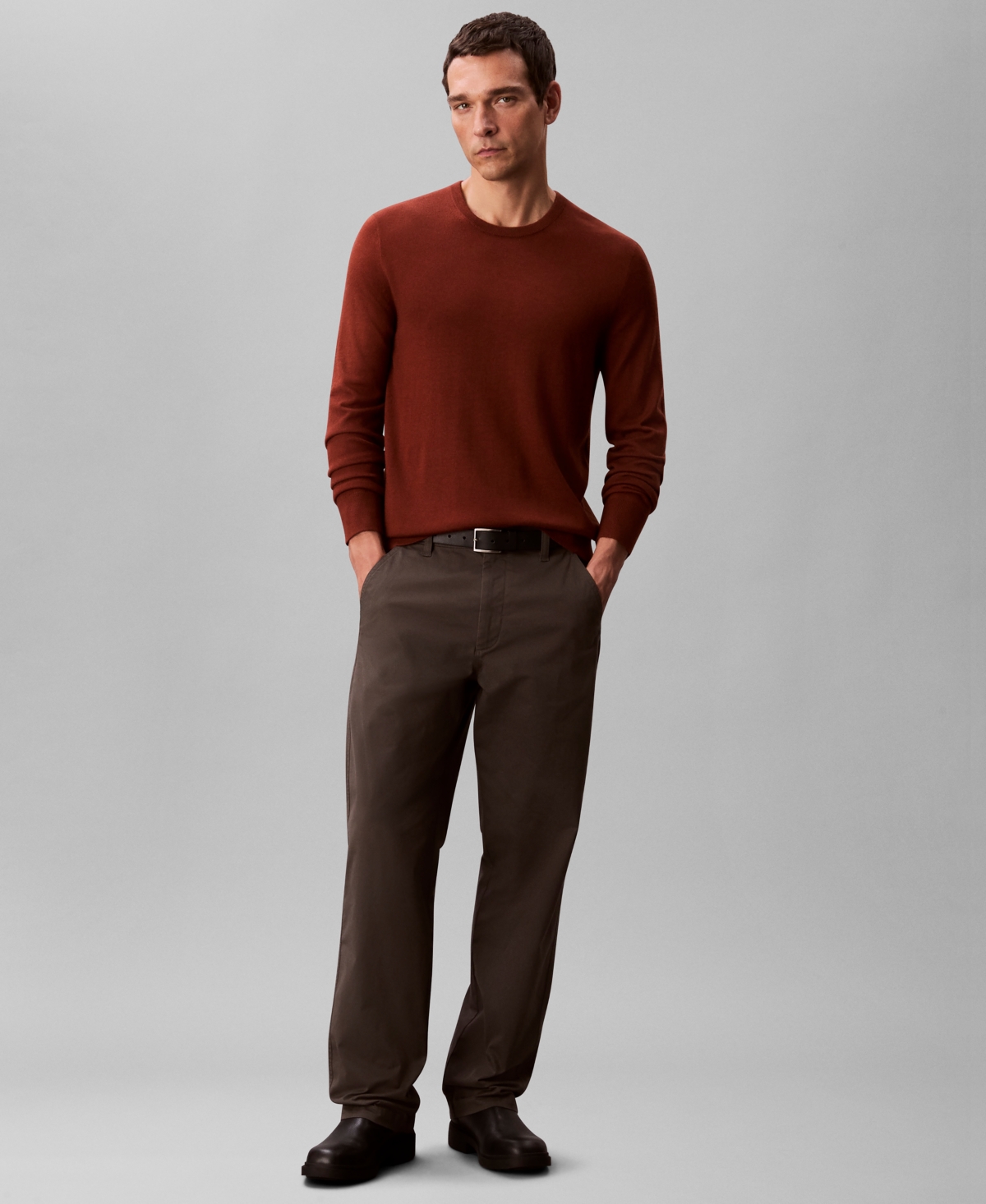 Calvin Klein Men's Classic Fit Crewneck Sweater