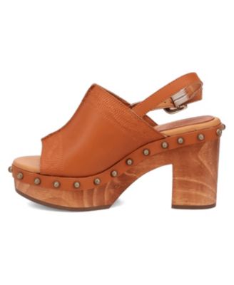 Women's Clover Wooden Sandal
