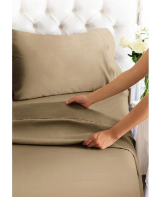 Microfiber Extra Deep Pocket 18–24" 6-Pc. Sheet Set, California King