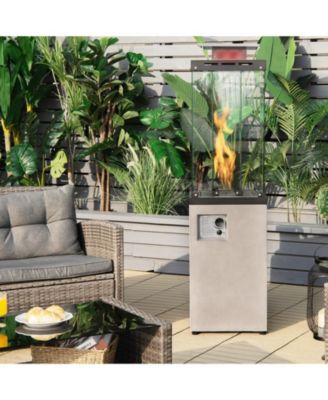 41,000 BTU Propane Patio Heater with Metal Hood