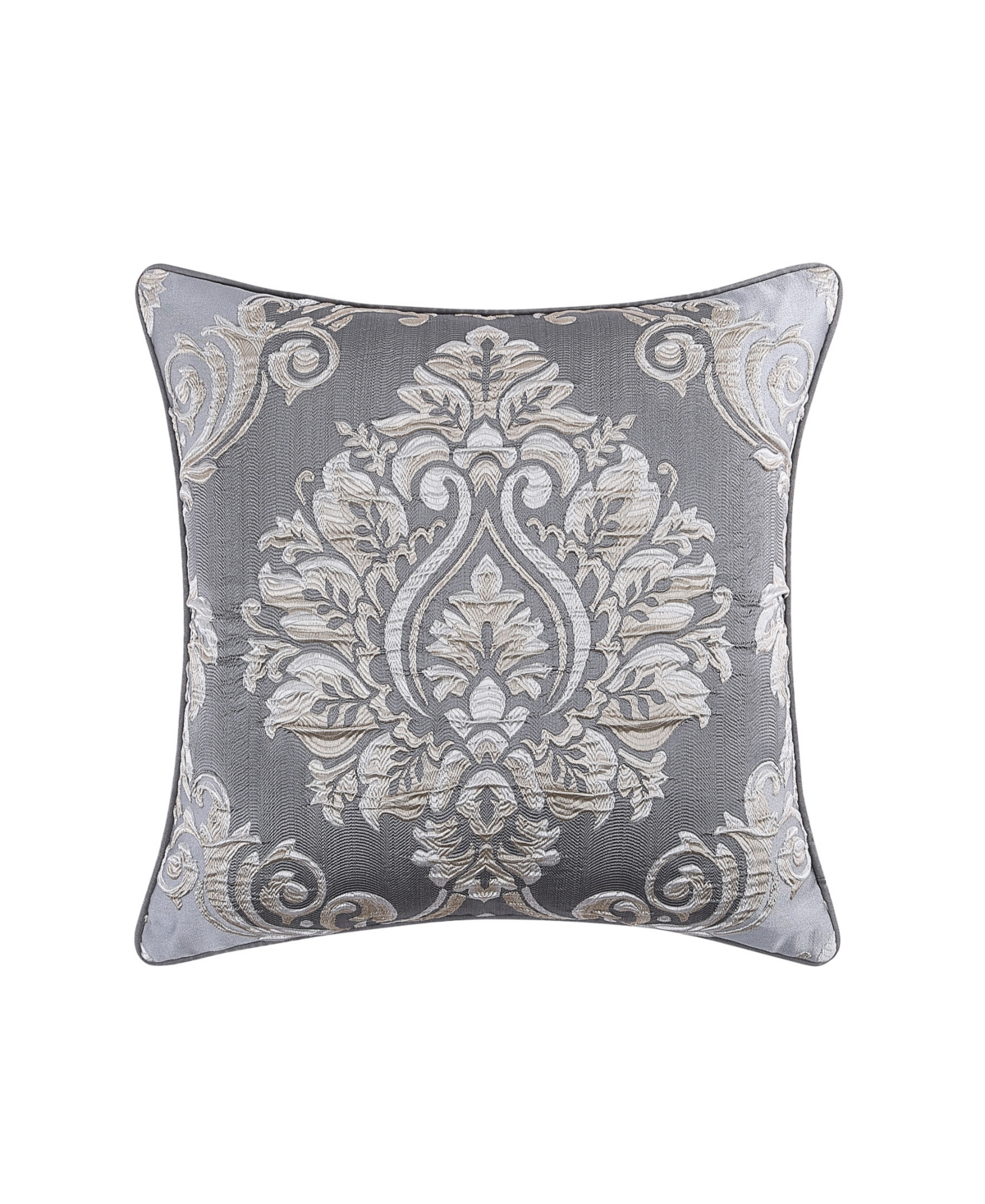 J Queen New York Krista Woven Damask Decorative Pillow, 20" x 20"