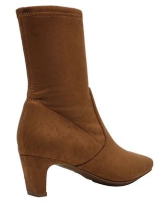 Women's Iga Kitten Heel Dress Booties