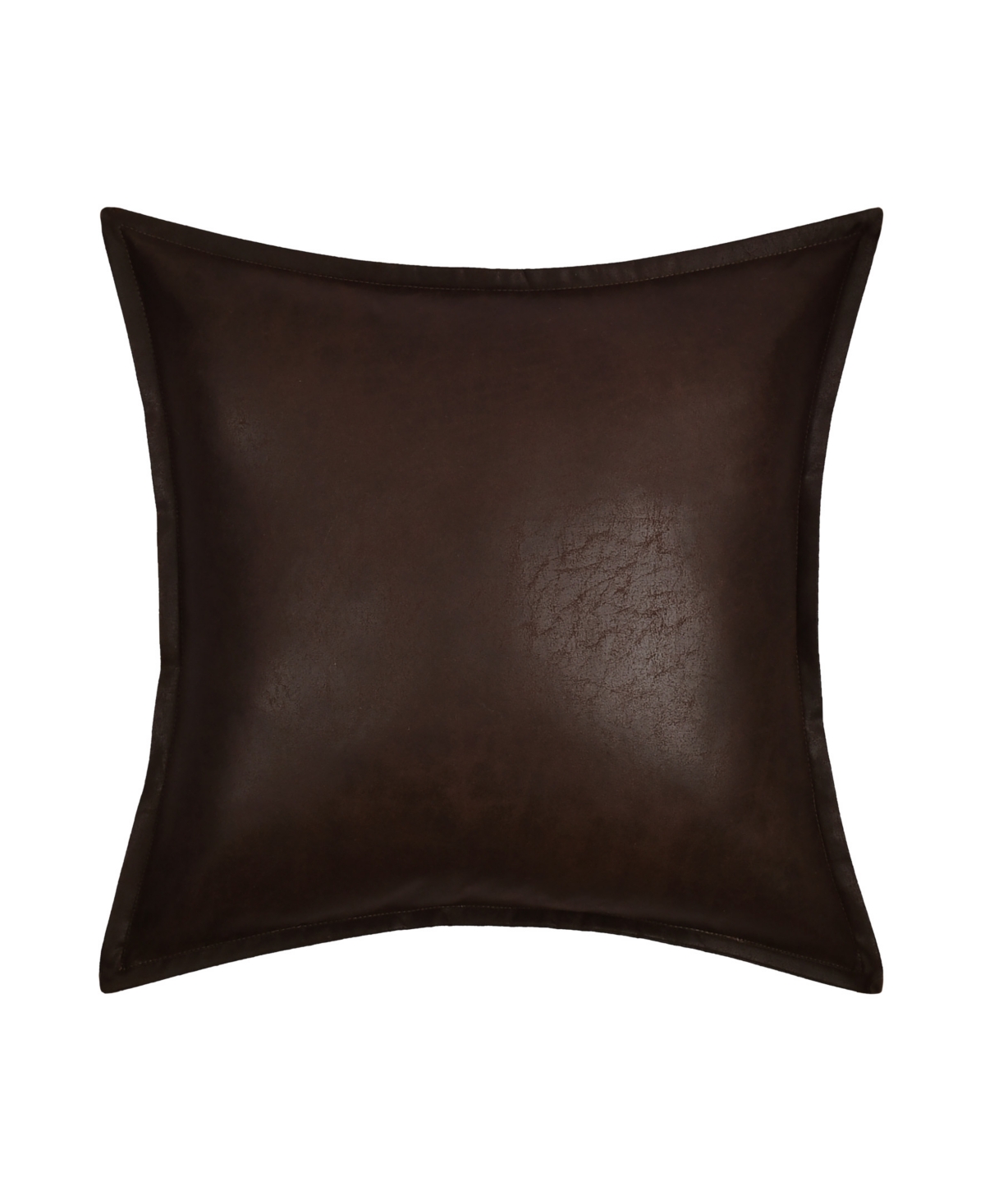 J Queen New York Sundance Solid Decorative Pillow, 18" X 18" In Brown