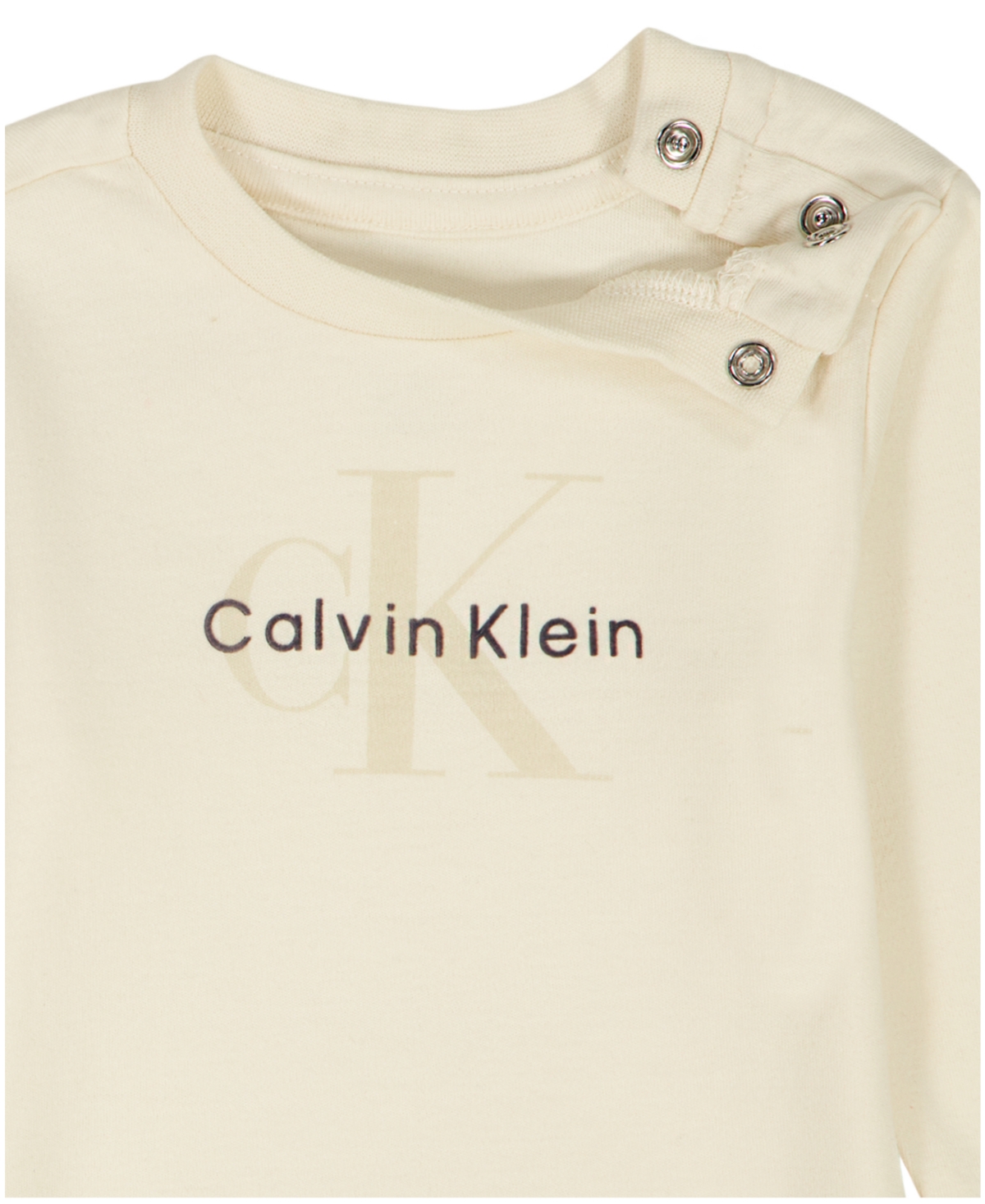 Calvin Klein Baby Boys Vest, Bodysuit and Joggers, 3-Piece Set