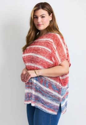 Women's Plus Size Lightweight Dolman Sweater