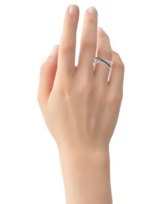 Diamond Ring (1/6 ct. t.w.) in Sterling Silver