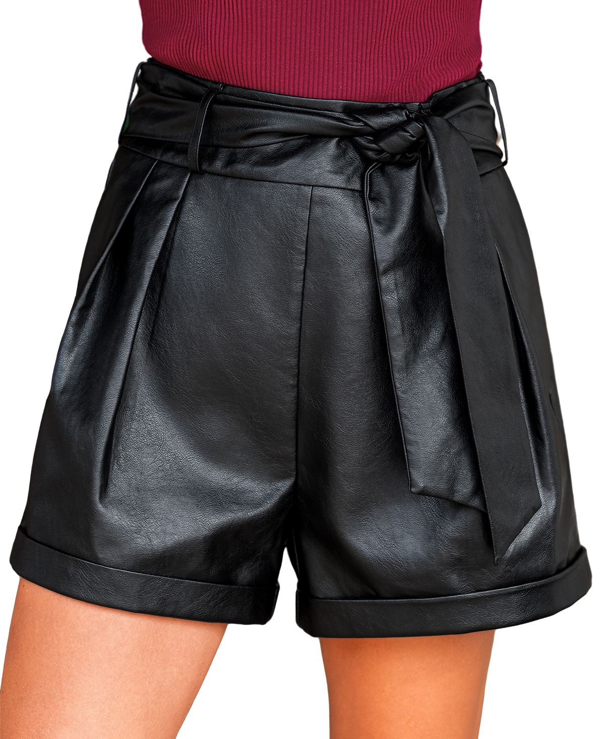 Cupshe Women's You Do Black Shorts