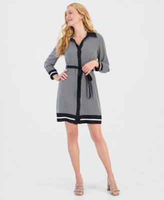 Women's Belted Mini Dress