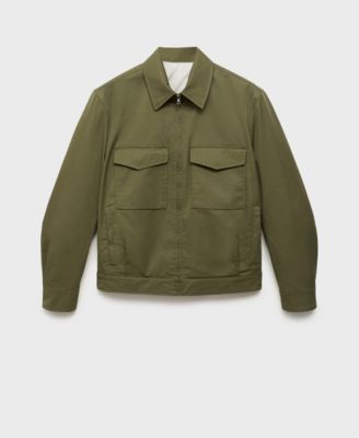Men's Pockets Cotton Jacket