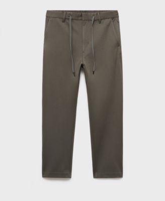 MANGO - Men's Stretch Fabric Slim-Fit Pants