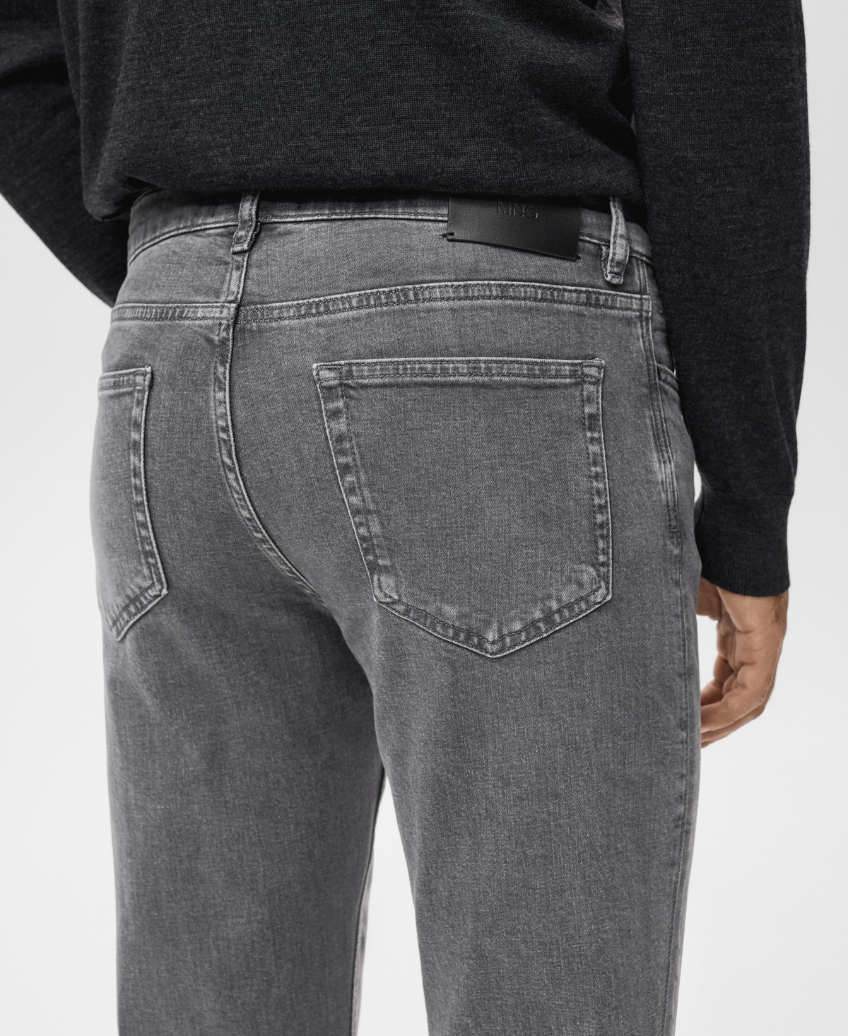 Mango Men's Slim Fit Ultra Soft Touch Patrick Jeans