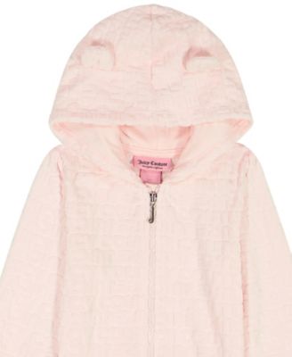 Baby Girls' Long-Sleeve Hoodie, T-Shirt, and Joggers, 3-Piece Set