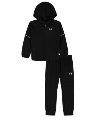 Under Armour - Boys 2T-7 2-Piece Double Knit Hoodie and Joggers Set