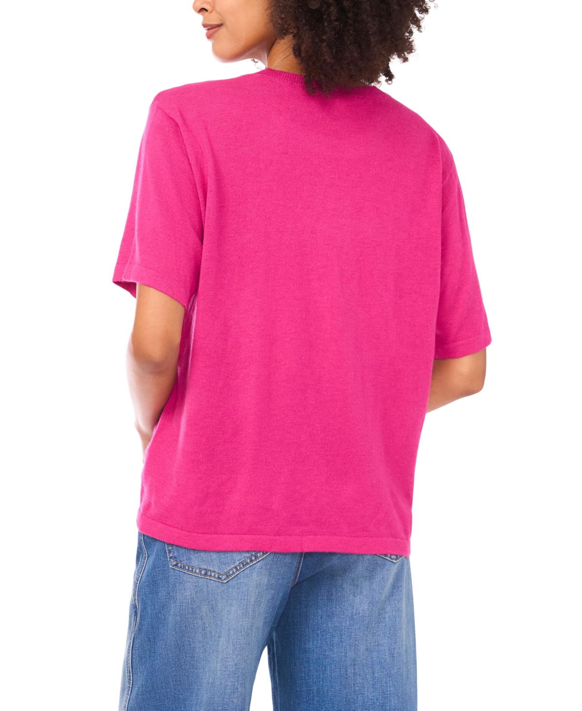 Vince Camuto Women's Crewneck T-Shirt