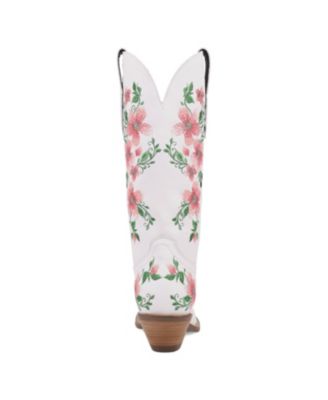 Women's Shoes Designed With Floral Embroidery(Posie) - Boots.