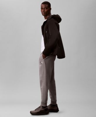 Men's Monogram Logo Fleece Joggers