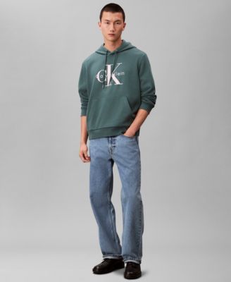 Men's Monogram Logo Fleece Hoodie