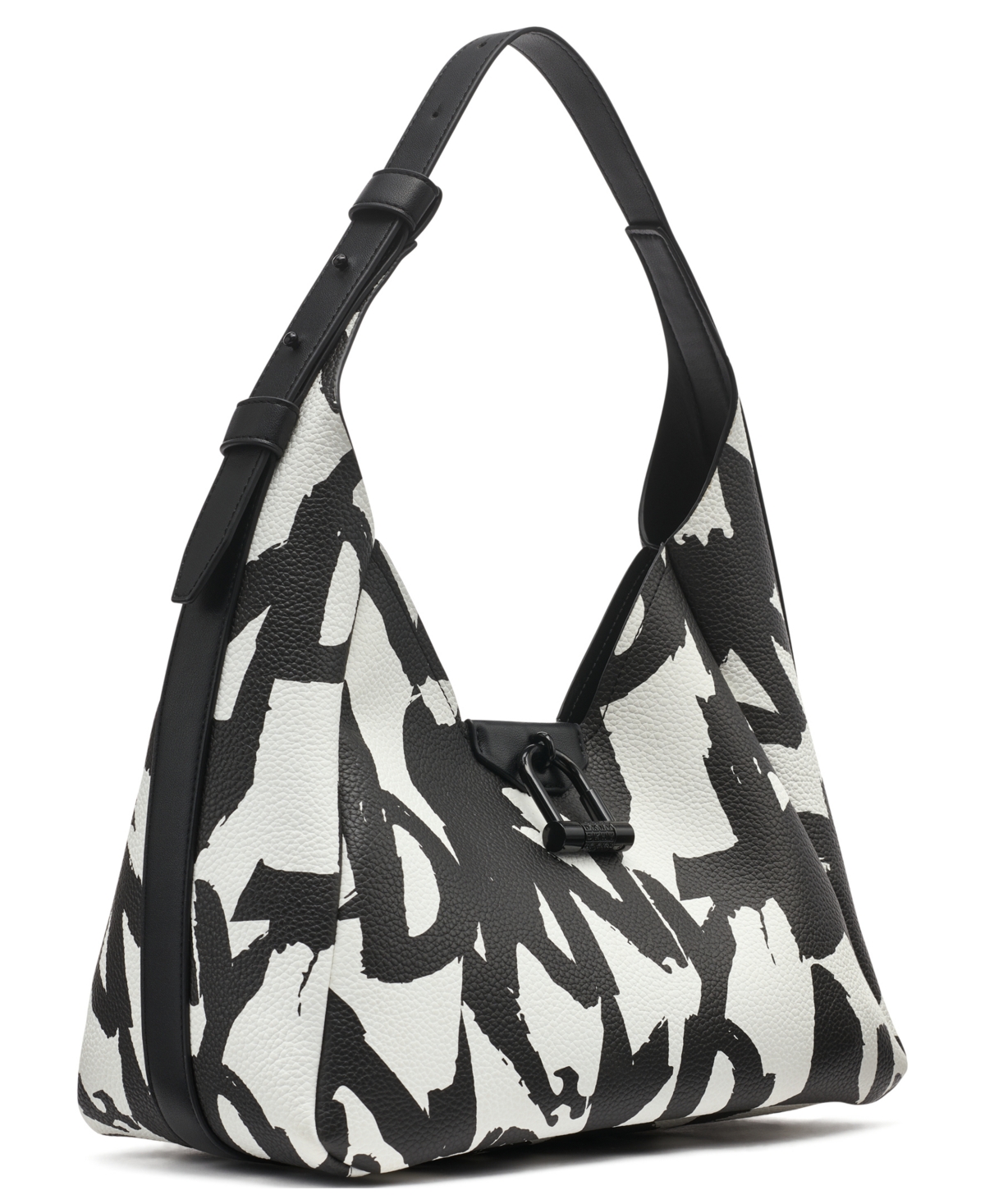 Dkny Karlie Hobo Medium-sized Bag In Black
