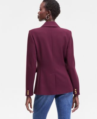 Women's Double-Breasted Blazer, Exclusively at Macy's