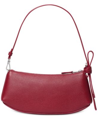 Loop Small Pebbled Leather Pochette Bag