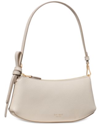 Loop Small Pebbled Leather Pochette Bag