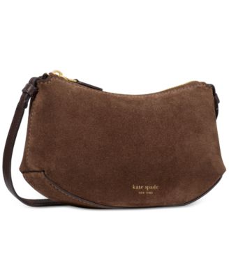 Loop Small Suede Crossbody Bag