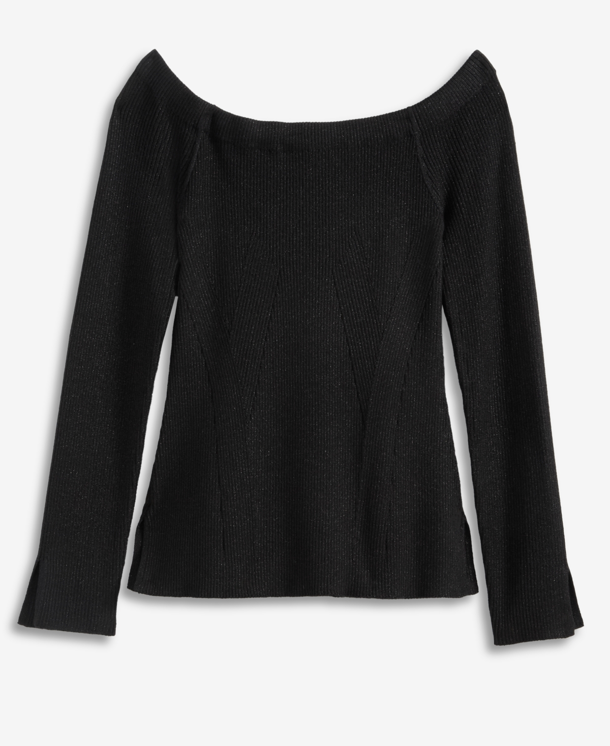 I.n.c. International Concepts Women's Shimmer-Knit Wide-Neck Sweater, Macy's Exclusive