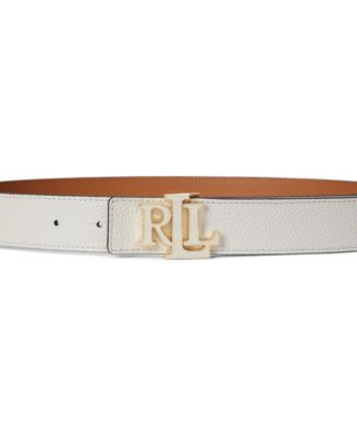 Women's Reversible Pebbled Leather Belt
