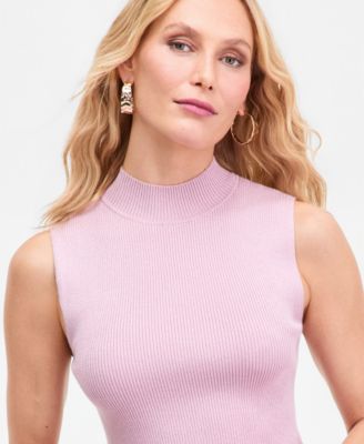 Women's Shine-Knit Sleeveless Sweater, Macy's Exclusive