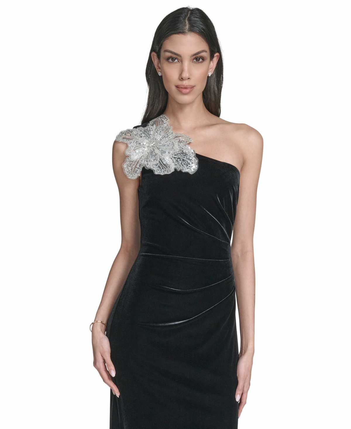 Eliza J Women's Social One Shoulder Dress