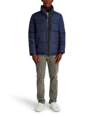 Men's Puffer with Chest Pockets