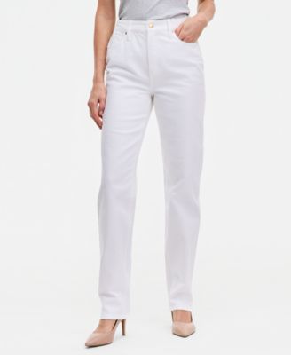 Women's High-Rise Straight-Leg Jeans, Macy's Exclusive 