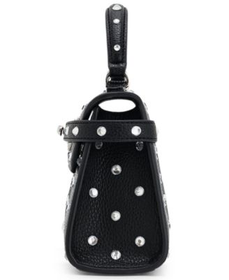 Elise Artificial Crystal Top Handle Bag