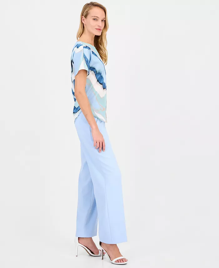 Women's High-Rise Wide-Leg Pants - thumbnail 4