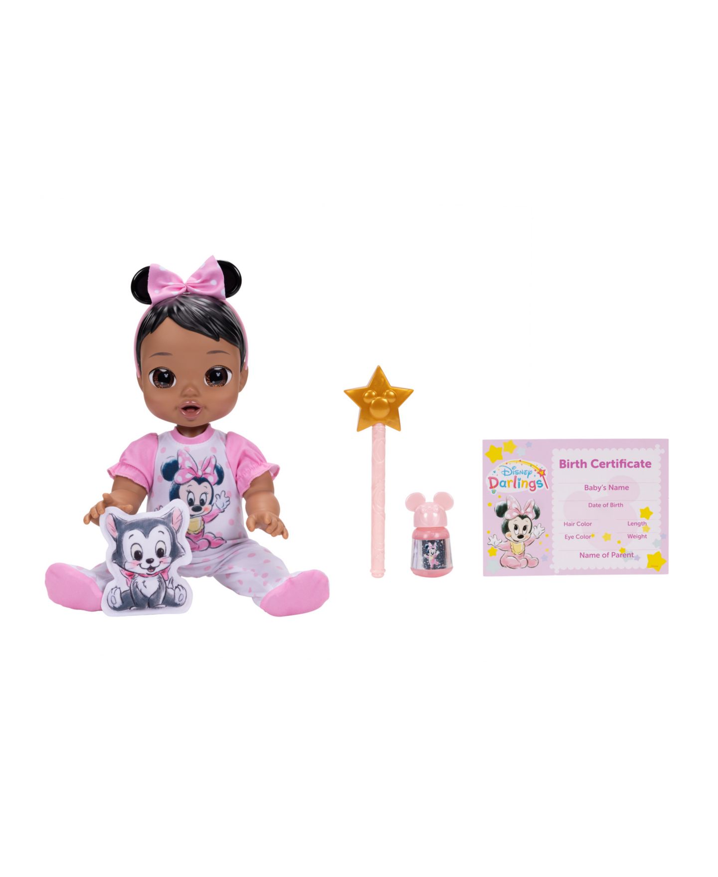 Детская кукла Disney Darlings Deluxe Minnie Light Brown Hair, Brown Eyes Feature Doll — фото 1