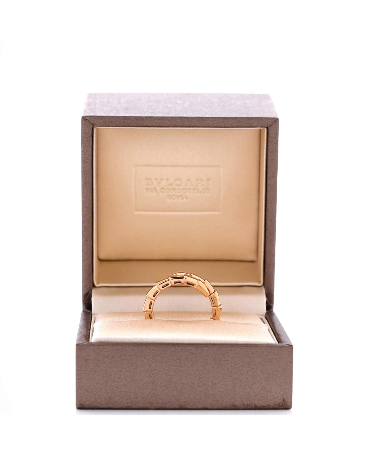 Pre-Owned Bvlgari Serpenti Viper One-Coil Ring