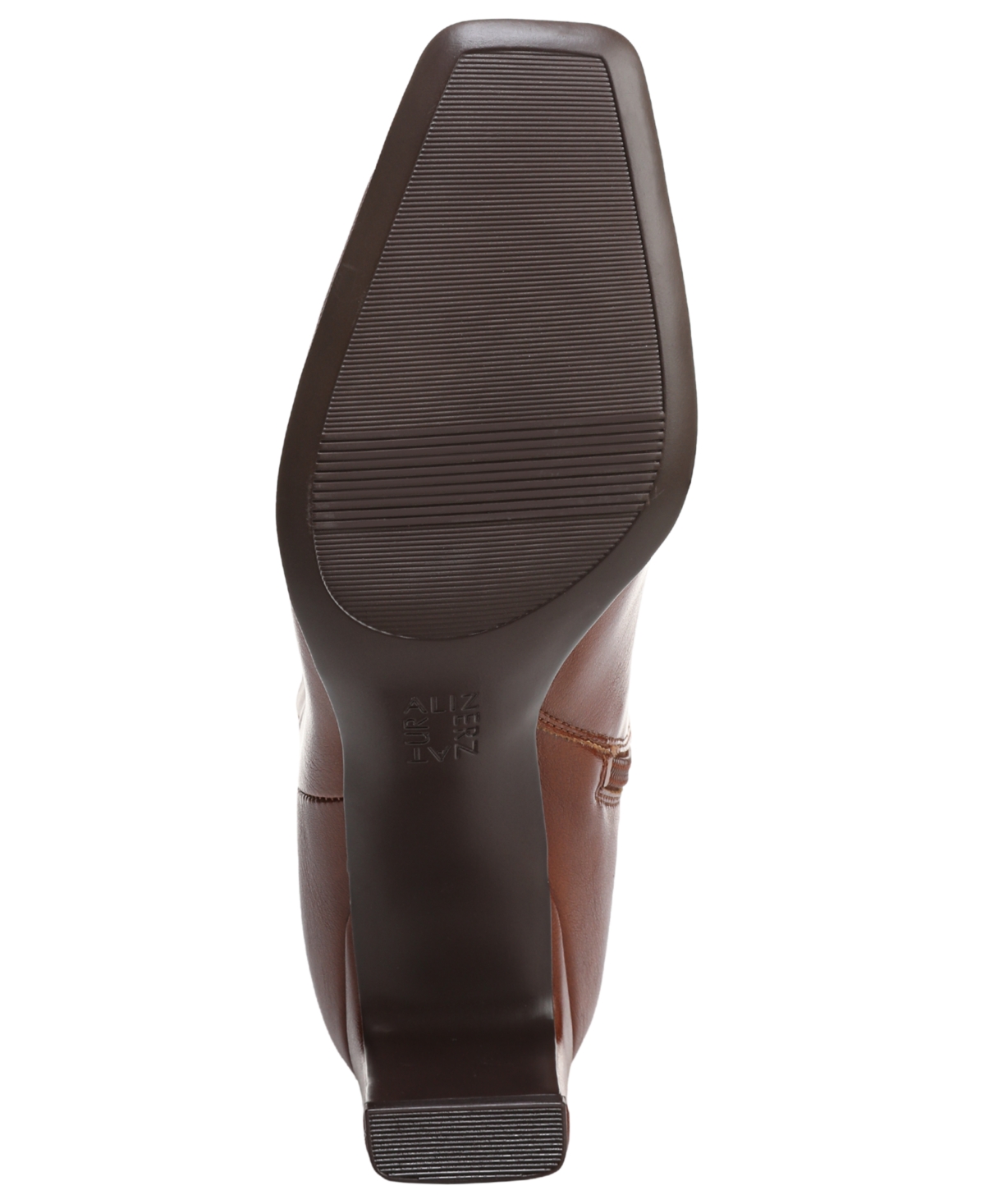 Naturalizer Women's Nona Extra Wide Calf Zip Tall Boots In Brown