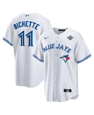 Nike - Men's Bo Bichette White Toronto Blue Jays 2025 World Series Home Replica Player Jersey