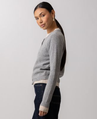 Women's Hutch Double Layer Long-Sleeve Cardigan Sweater