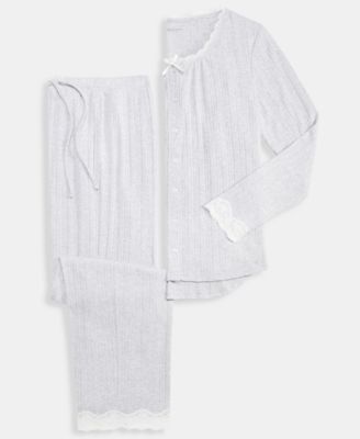 Women's Pointelle Pajama Set