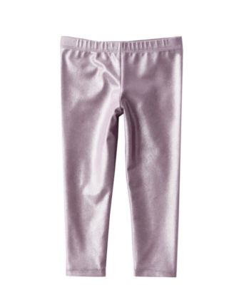 Girls' 2T-6X Princess Long-Sleeve Top and Metallic Pants, 2-Piece Set
