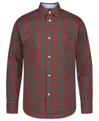 Tommy Hilfiger - Boys 8-20 Long-Sleeve Stretch Tavern Check Shirt