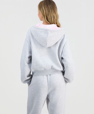 Juniors' Zip Up With Inner Beauty Sweatshirt