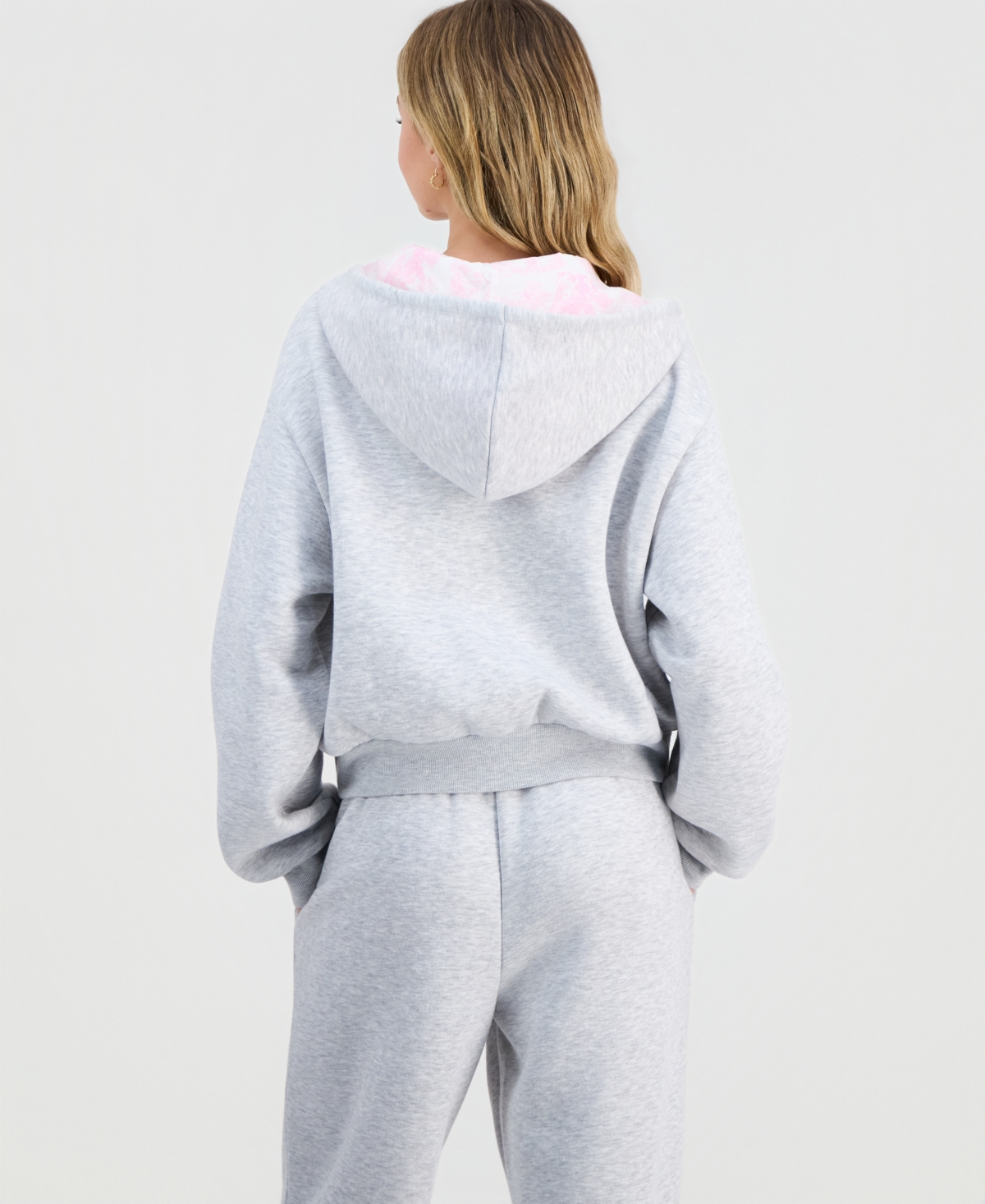 Madden Girl Juniors' Zip Up With Inner Beauty Sweatshirt