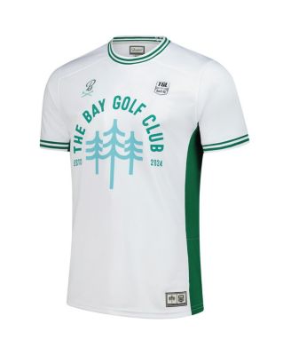 Men's&nbsp;White/Green The Bay Golf Club TGL Team Jersey